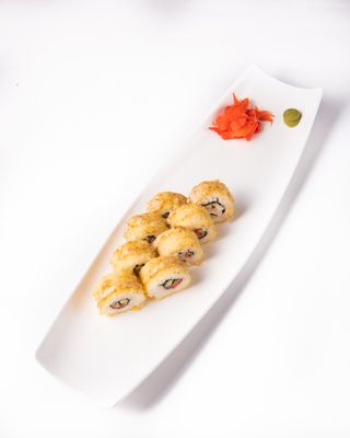 Темпура с креветками