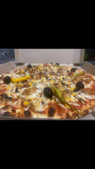 Chicken pizza mala