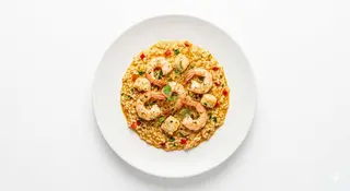 Arroz Meloso De Langostinos
