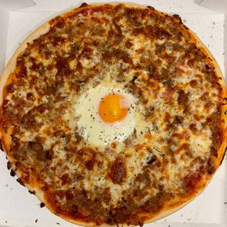 Pizza Ojo de Buey (25 cm.)