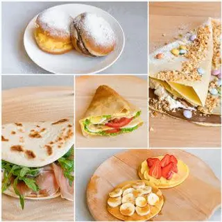 Componi la tua crepes salata