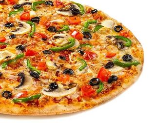 Вегетарианская на тонком тесте 35 см 