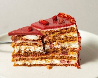 Тістечко Медівник суниця ЗВ