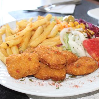 Plato De Nuggets De Pollo