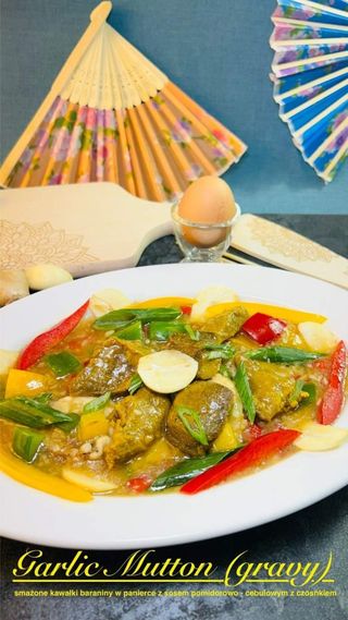 Garlic Mutton (gravy)