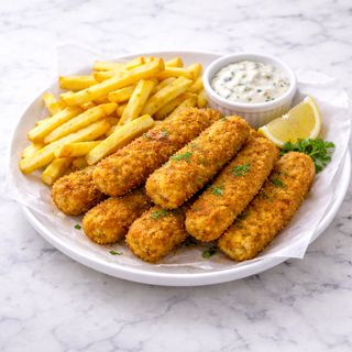 Fish Fingers + Chips