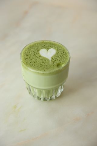Matcha Latte com Aveia