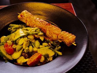 Кусіякі лосось (350g)