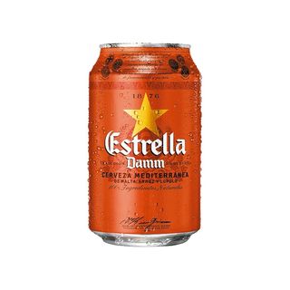 CERVEZA ESTRELLA DAMM LATA 330ML