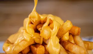 Cartofi Prajiti cu Sos de Branza Cheedar 350Gr