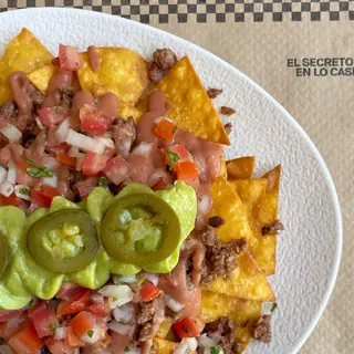 Nachos veganos