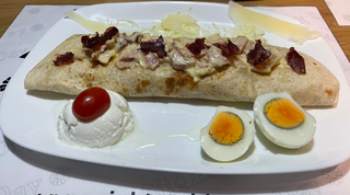 Carbonara wrap
