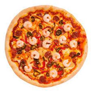 Pizza Bajo El Mar (Familiar)