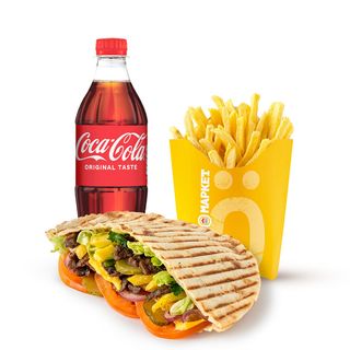 Комбо меню Піта з яловичиною