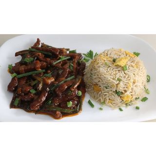 Chili Garlic Rice With Beef