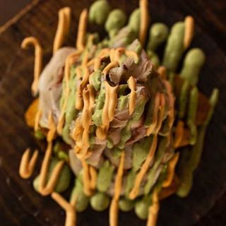 Patatas Asadas, con Fiambre de Porchetta
