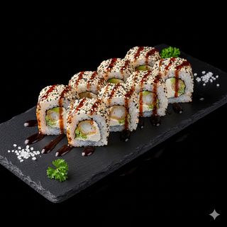 Uramaki tempura maki 8 pezzi