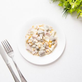 М'ясний з шинкою та печерицями (200г)