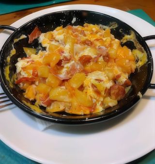 Patatas cheese bacon