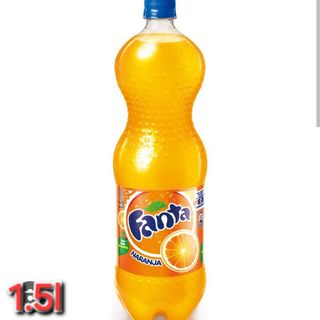Fanta Naranja botella 1,5L.