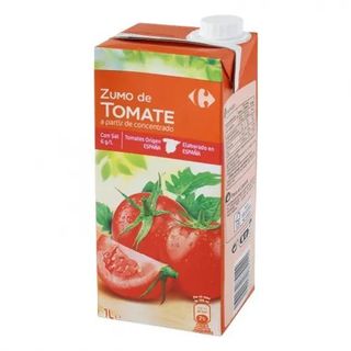 Zumo de Tomate Carrefour Brik 1 L.