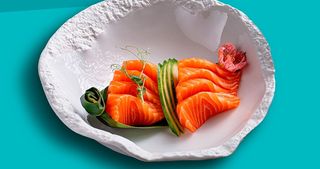 Sashimi di Salmone 4pz