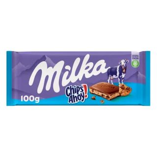 Chocolate con Leche Y Chips Ahoy Milka 100 Gr.