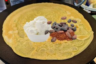 Crepes Mascarpone e cacao