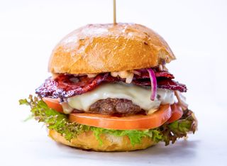 Angus bacon and Cheese burger (500г)