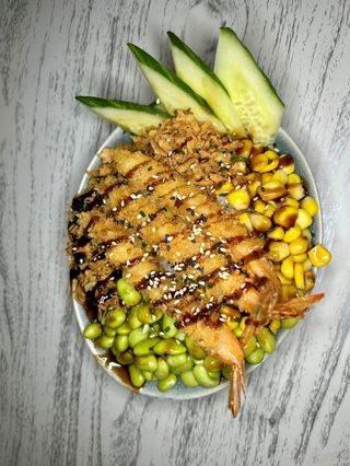 23I. Poké Panko Bowl