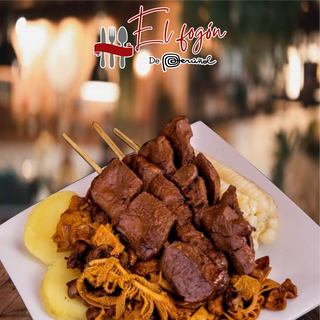 Anticucho (3 Uds.) Con Rachi