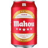 Cerveza Mahou 5 Estrellas Lata 33cl.