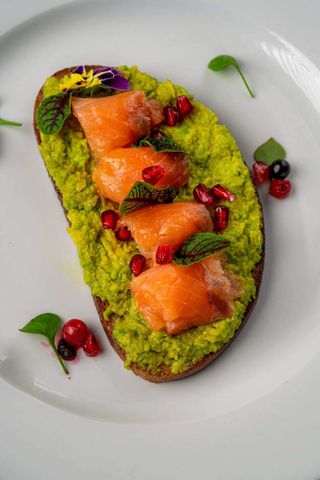 Avokado tost s lososom 250gr