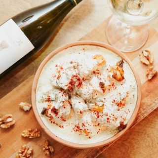 შქმერული ქათმით /Shkmeruli with chicken