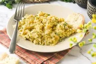 Revuelto de bacalao