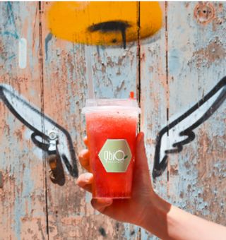 Bubble tea con caramello