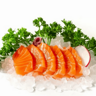 198, sashimi de salmão 5pcs