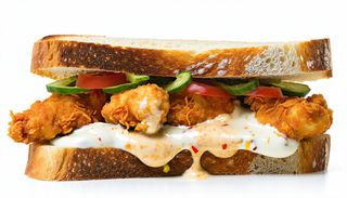 Chicken masala sandwich