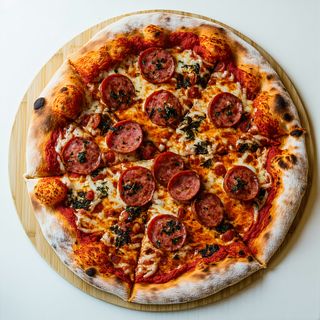 Pizza con Salsiccia Ø35cm