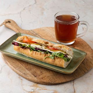 Zestaw firmowy z herbatą