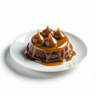 Sbriciolata alla Nutella e caramello