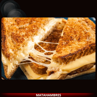 Sandwich Tres Quesos + Patatas Fritas