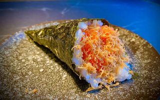 213.- Temaki Salmón Kataifi