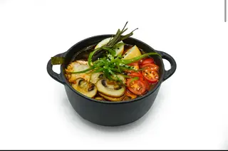 Рамён с курицей 