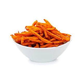 Sweet Potato Chips + Sausage