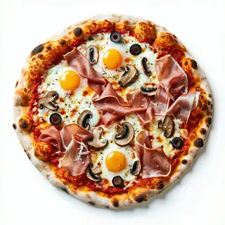 Capricciosa - pizza rossa