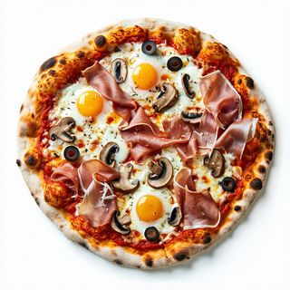 Capricciosa - pizza rossa