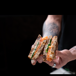 Sándwich De Salmón