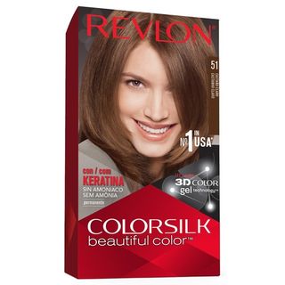 Tinte Revlon Colorsilk 51. Castaño Claro