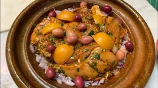 Tajine de pollo con higos confitados